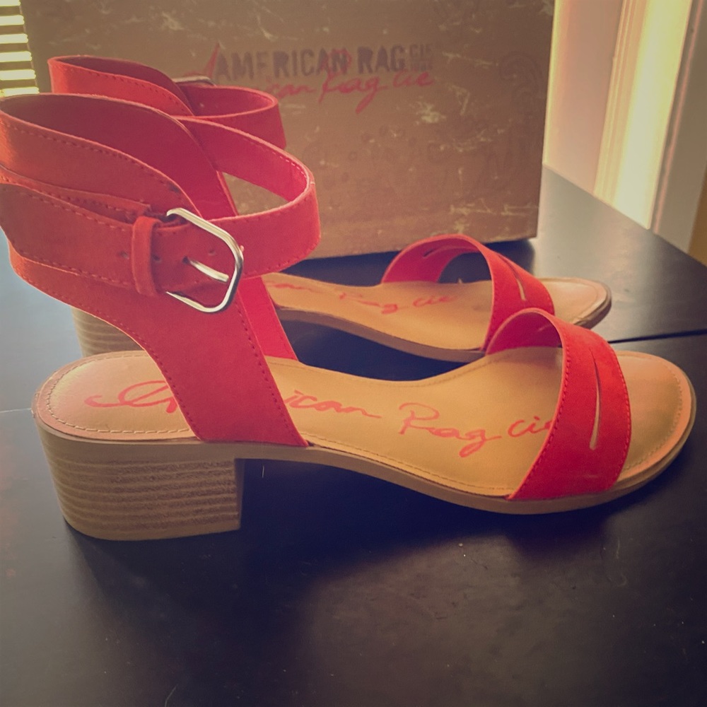 American Rag Red Sandals